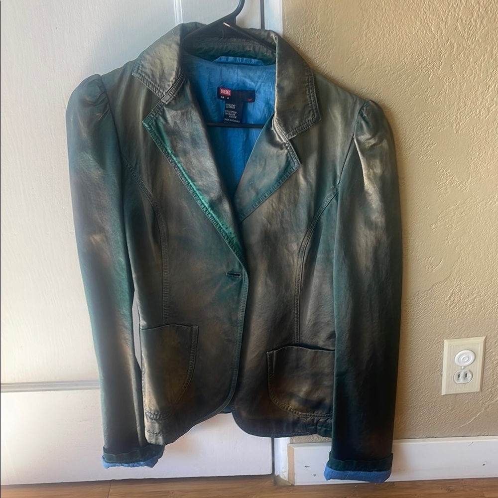 Green Leather Jacket